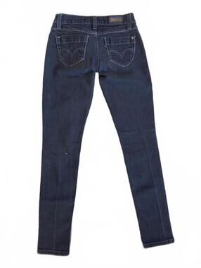 Levi's 524 Too Super Low Black Skinny Jean